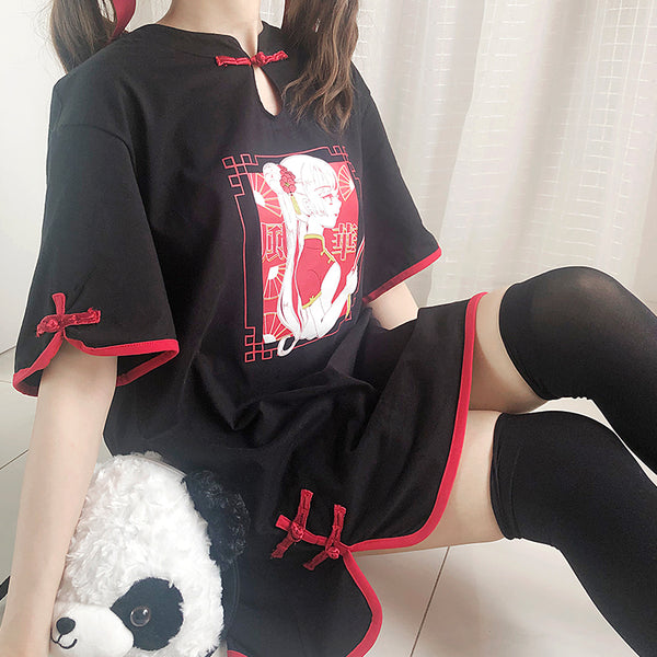 Chinese Girl T-shirt JK2241
