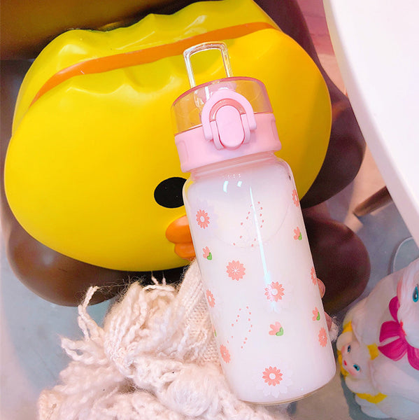 Sweet Hearts and Flowers Water Bottle  JK1483