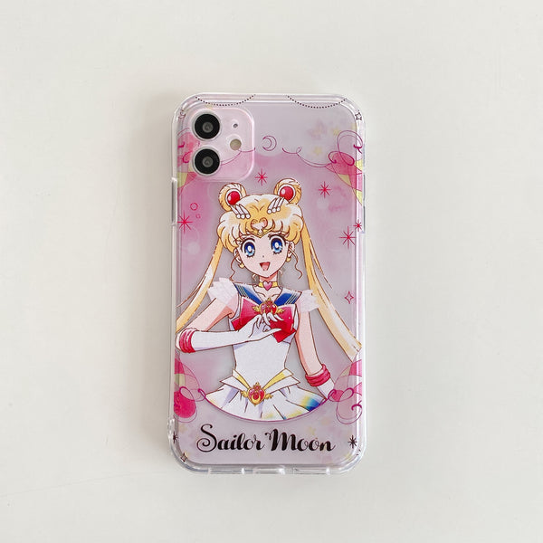 Cute Sailormoon Phone Case for iphone7/7plus/8/8P/X/XS/XR/XS Max/11/11 pro/11 pro max/12/12pro/12mini/12pro max JK2585