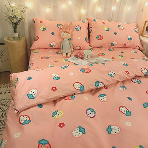 Cute Strawberry Bedding Set JK2540