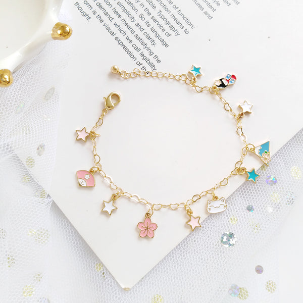 Sakura Cat Bracelet JK1961