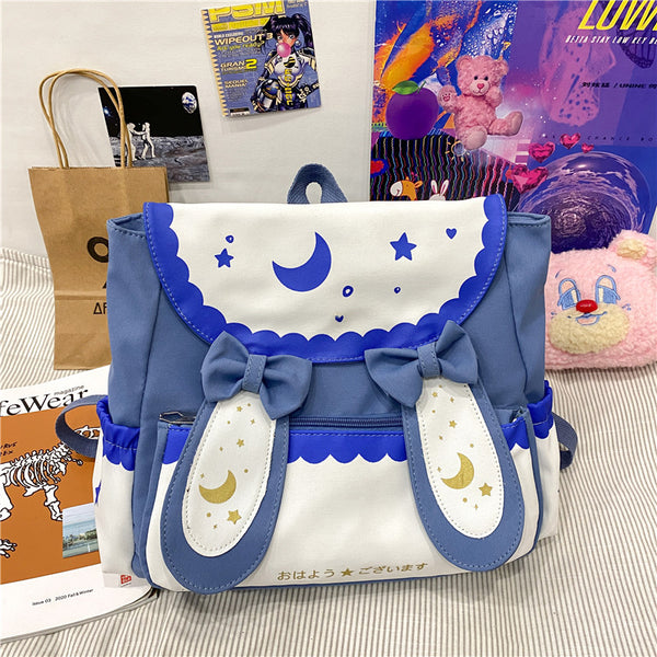 Cute Moon and Stars Backpack JK2825