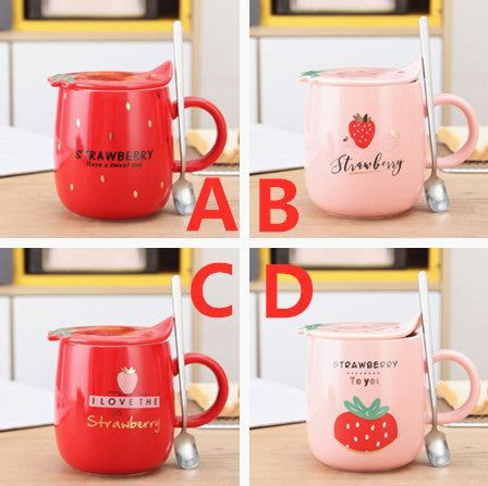 Sweet Strawberry Mug Cup JK2669