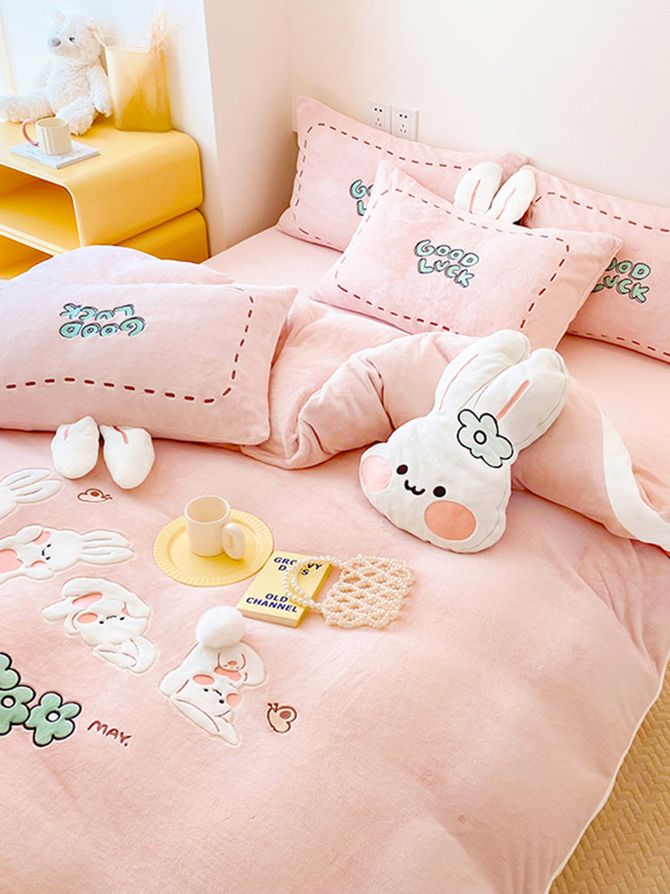Lovely Rabbits Bedding Set JK3366 – Juvkawaii