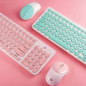 Fashion Wireless Keyboard and Mouse Set JK2298