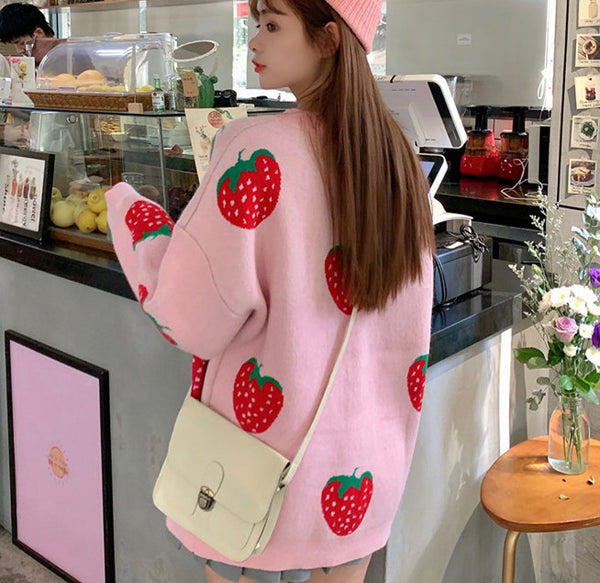 Fashion Strawberry Sweater JK1958