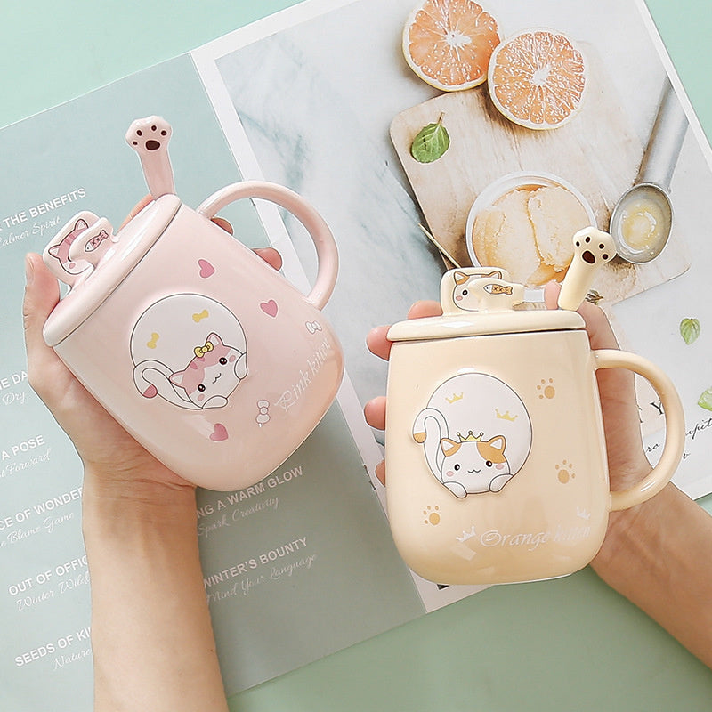 Lovely Cat Mug Cup JK3020