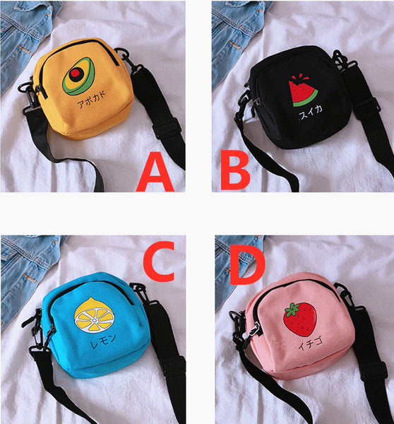 Kawaii Fruits Shoulder Bag JK2200