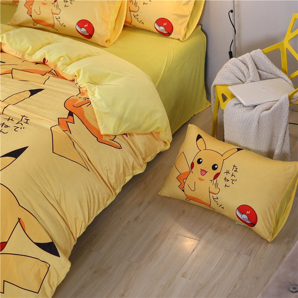 Lovely Pikachu Bedding Set JK1979