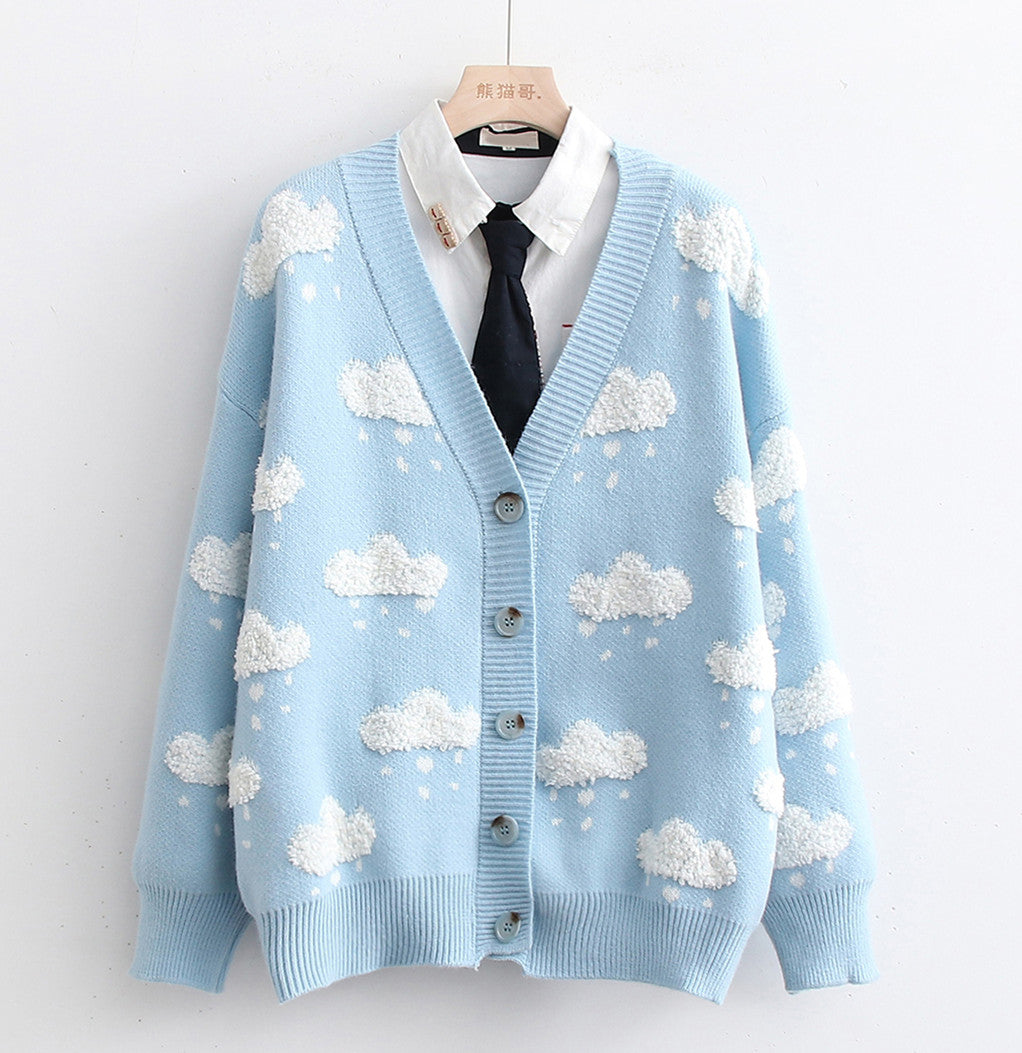 Fashion Cloud Sweater Coat JK3088
