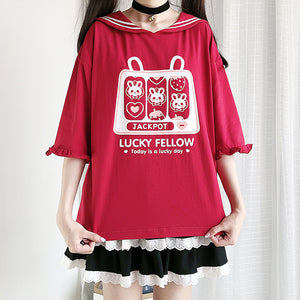 Lucky Rabbit T-shirt JK3115
