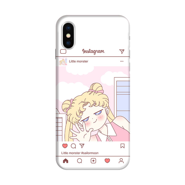 Lovely Usagi Phone Case for iphone 6/6s/6plus/7/7plus/8/8P/X/XS/XR/XS Max JK1337