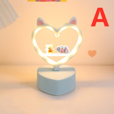 Cute Heart Night Light JK3136