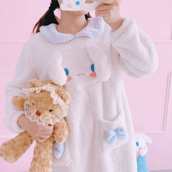 Cartoon Winter Pajamas Dress JK1895