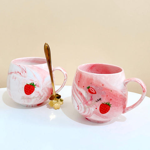Sweet Strawberry Mug Cup JK3001
