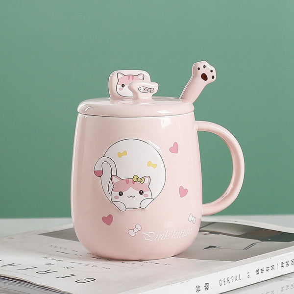 Lovely Cat Mug Cup JK3020