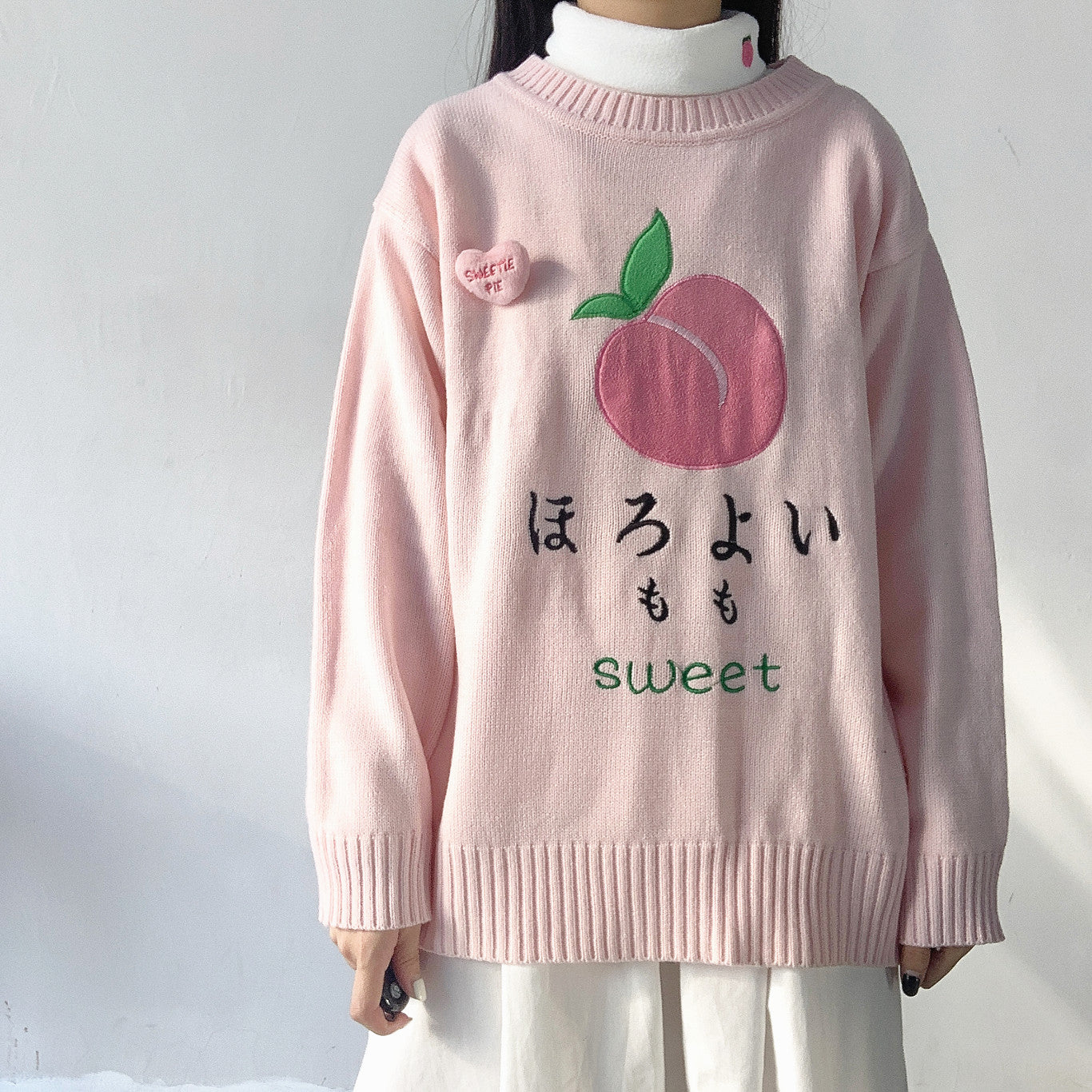Sweet Peach Sweater JK1922
