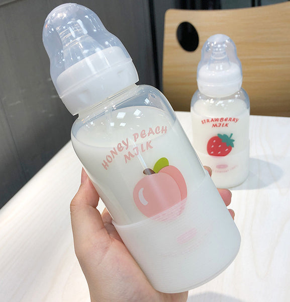 Cute Nipple Strawberry Water Bottle  JK2194
