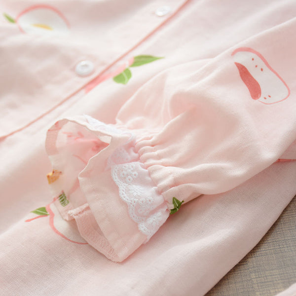 Fashion Peach Pajamas Suit JK3134