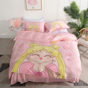 Smile Sailormoon Usagi Bedding Set JK2069
