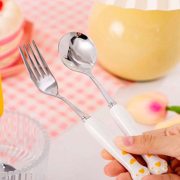Lovely Paws Spoon and Fork JK3340