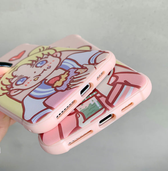 Cute Usagi Phone Case for iphone7/7plus/8/8P/X/XS/XR/XS Max/11/11 pro/11 pro max JK2175