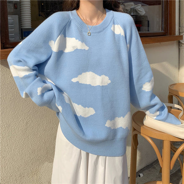 Fashion Cloud Sweater JK2657 – Juvkawaii