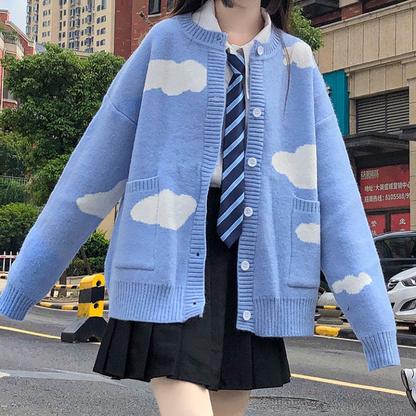 Fashion Cloud Sweater Coat JK2700