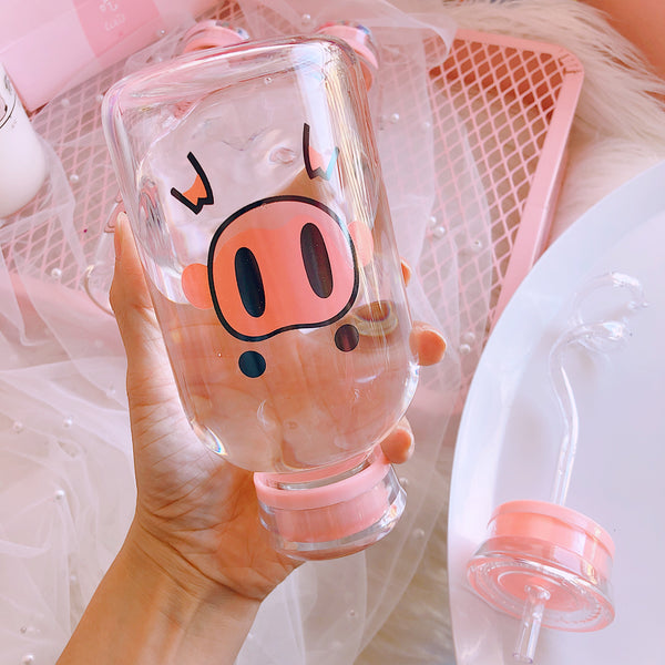 Lovely Pigs Water Bottle  JK1342