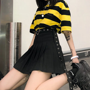 Fashion Girls Heart Pleated Skirt JK2501