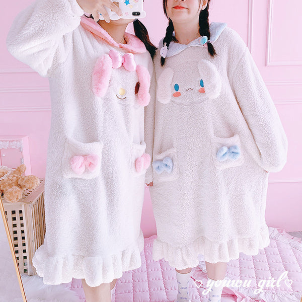 Cartoon Winter Pajamas Dress JK1895