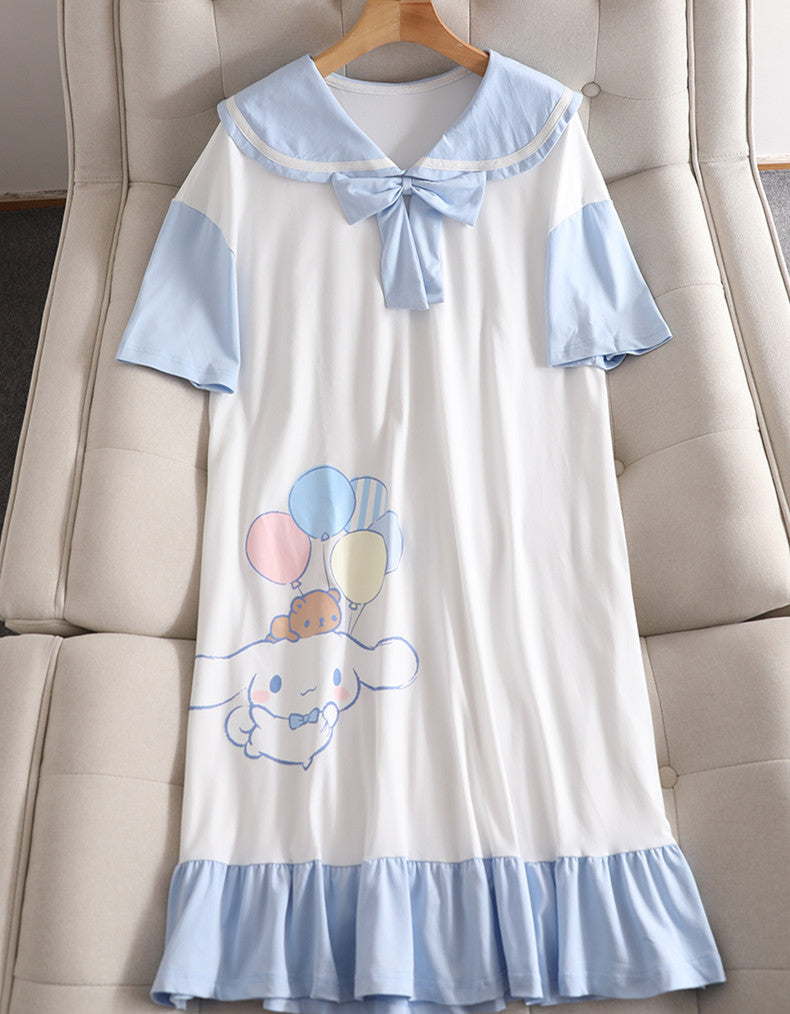 Anime Dog Pajamas Dress JK2790 – Juvkawaii