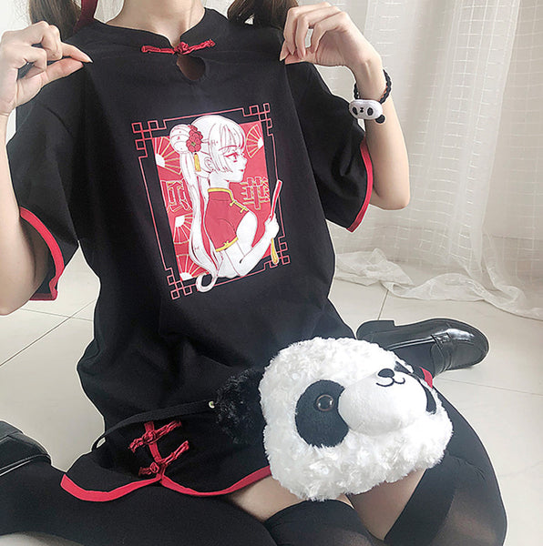 Chinese Girl T-shirt JK2241