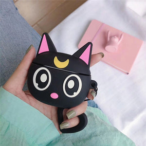 Cartoon Luna and Bird Airpods Protector  JK1630