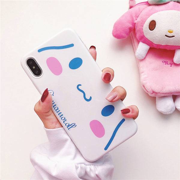 Cinnamoroll and Hello kitty Phone Case for iphone 6/6s/6plus/7/7plus/8/8P/X/XS/XR/XS Max JK1496