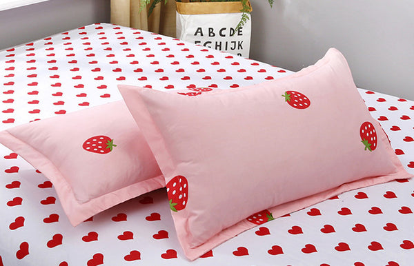 Fashion Strawberry Bedding Set JK1684