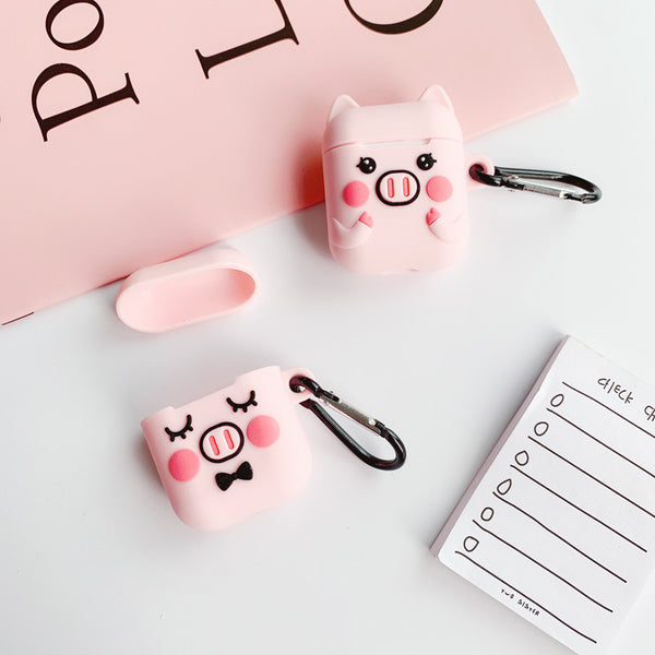 Pink Pig Airpods Protector  JK1654