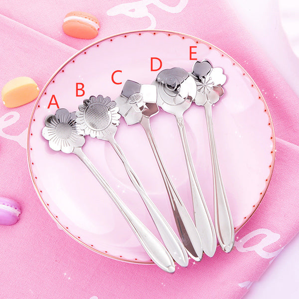 Cute Flowers Spoon JK1263