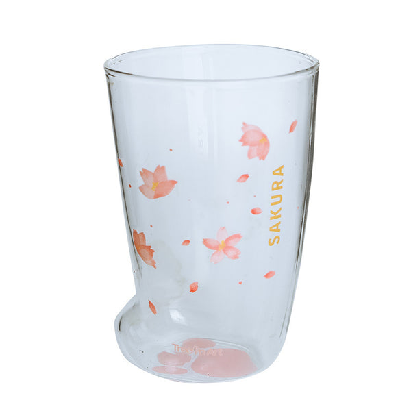 Lovely Cat Paws Water Glass Cup  JK2264