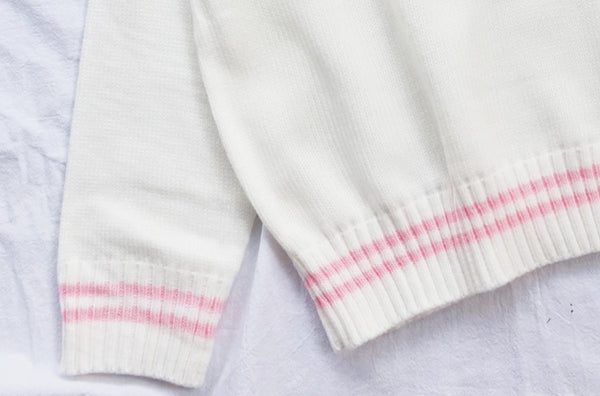 Fashion Strawberry Milk Sweater JK1852
