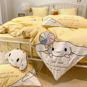 JERFYUT Anime Bedding Sets Twin Duvet Cover 3 Piece Cute Bed Set for Boys  Girls Kid with 1 Duvet Cover  2 PillowcaseBed Sheets  Amazonin Home   Kitchen