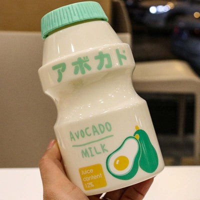 Cute Fruits Milk Water Bottle  JK2013