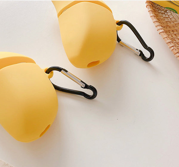 Cute Banana Airpods Protector Case JK2051