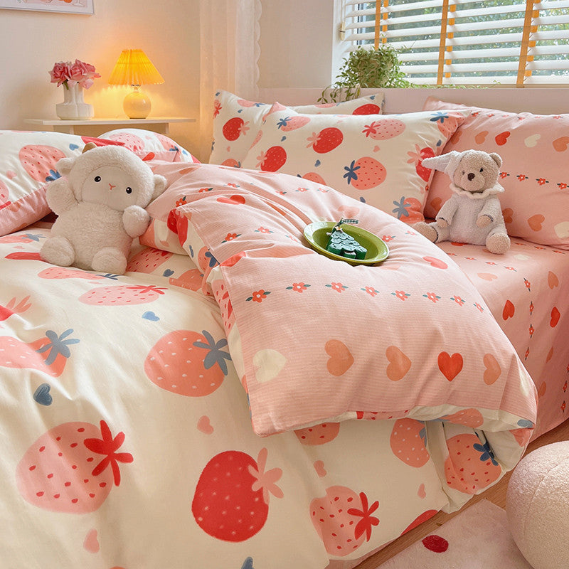 Sweet Strawberry Bedding Set JK3409 – Juvkawaii
