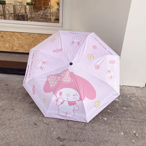 Cartoon Anime Folding Umbrella JK2784