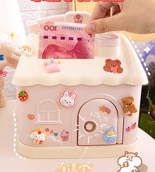 Cute House Piggy Bank JK3055