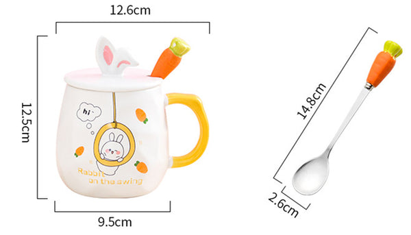 Lovely Rabbit Mug Cup JK3155
