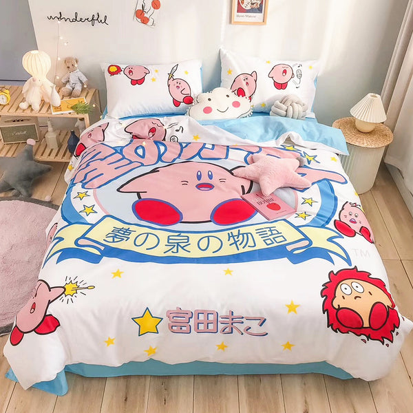 Cute Kirby Bedding Set JK1844