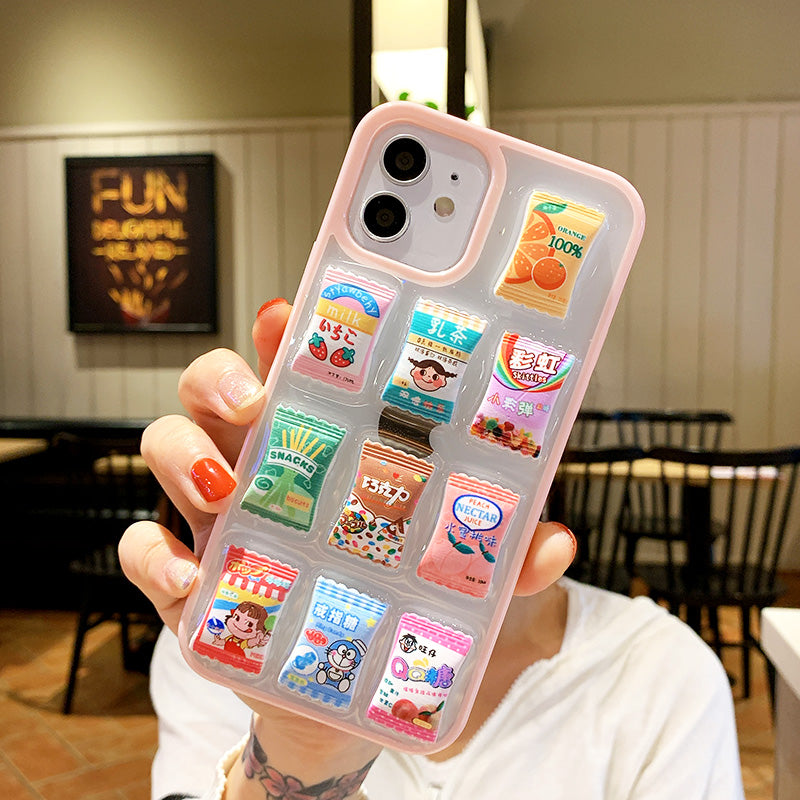 Sweet Foods Phone Case for iphone7/7plus/8/8P/X/XS/XR/XS Max