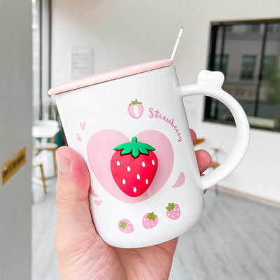 Cute Strawberry Mug Cup JK2467